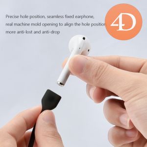 Earphone Strap for AirPods 3 2 1 Pro Anti Lost Silicone Rope Holder Cable with Adjustable Length and Durable Material