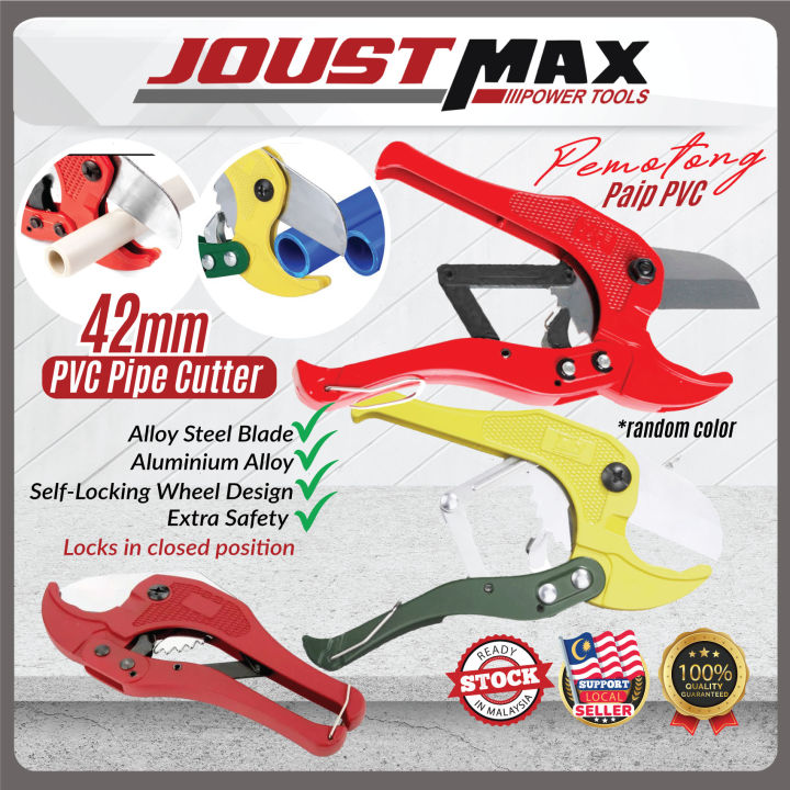 42MM Heavy Duty Automatic Vinyl PVC Pipe Cutter Snips Cutting Quality ...