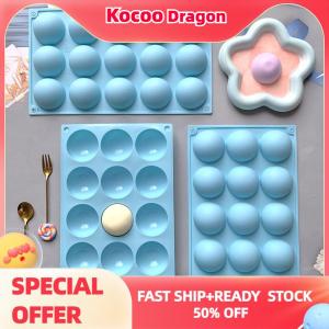 Kocoo 3D Ball Round Half Sphere Silicone Mold For DIY Baking Pudding Mousse Chocolate Eco-Friendly Cake Mold Kitchen Accessories Tools
