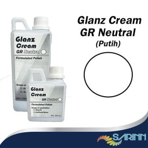 Glanz Cream Kristalisasi Poles Lantai Granit Tile Black Hitam White Putih Netral Keramik