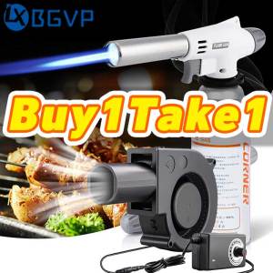 【10 Year Warranty】BGVP 2025 NEW 7000RPM Blower Fan 12v Portable Bbq Blower Fan For Use Oil Kalan With Speed Control 1pcs Air Turbo Blower Machine  Flame Gun Cooktop Parts & Accessories