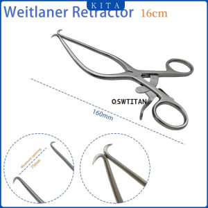คีม KITA-สแตนเลส Weitlaner Retractor แบบยึดตัวเอง คลิปเดี่ยว