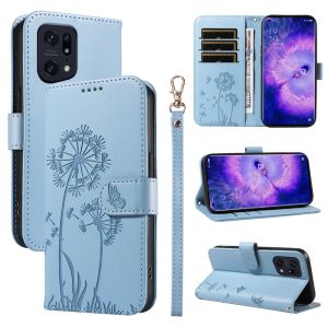 Case For OPPO Find X8 X8 Pro / Find X5 Pro / Find X3 X3 Pro Dandelion Magnetic Leather Wallet Card Slot Flip Case Casing