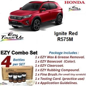 Honda WRV / WR-V Original Touch Up Paint - EZY Touch Up Combo Set- Touch Up Paint- scratch remover- calar kereta