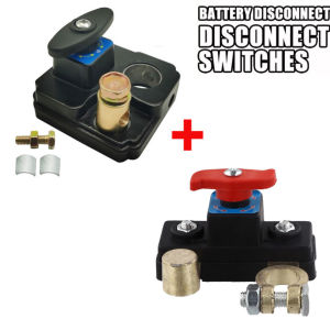 Car Battery Power Cut-Off Switch Breaker Stable Transmission High Conductivity Disconnect Isolator Suis Pemutus Sambungan Bateri for Truck Boat Rv Supplies