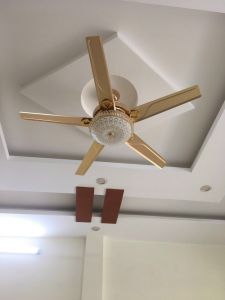 Quạt Trần Đèn Quạt Trần 5 Cánh 52KSI 6 Cấp Độ Gió 3 Chế Độ Đèn Điều Khiển Từ Xa [Động cơ DC inverter-100% lõi đồng]