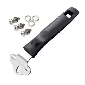 Universal Frying Pan Pot Handle Replacement with 3 Screws for Frying Woks Pans Saucepan Skillets