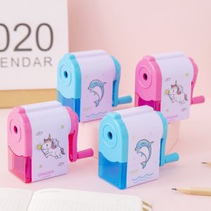 Gọt bút chì quay tay gọt bút chì có tay quay in hình ngộ ngĩnh_hàng cao cấp bền rẻ - GB03