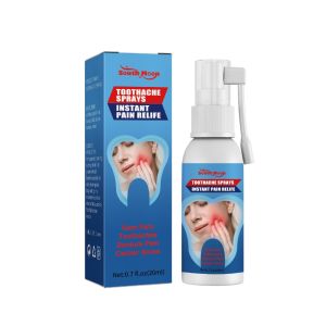 [FDA approved] BUY 1 TAKE 1 Toothache Spray Oral Care Toothache Spray Fresh Breath  Pain  Relief Spray Dental Tooth Pain Relief Gum Inflammation Swelling Toothache 20ML