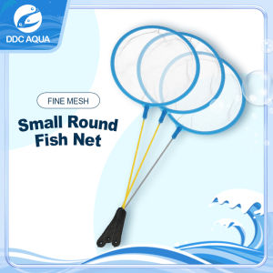 【DDC AQUA】Fish net and Shrimp Net Aquarium Colorful Round Fish Net For DaphniaGuppyBetta