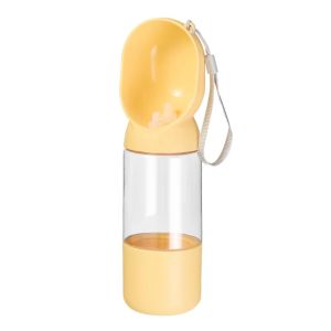 GURUNGMANI Leakproof Dog Water Bottle Walking Puppy Large Capacity Pet Travel Water Bottle Portable Dogs Bowl Outdoor