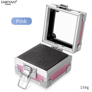 Nail Drill Bits Storage Display Box Strongbox Type Nail Art Grinding Head Bit Holder Displaying Storage Box 25 Slots