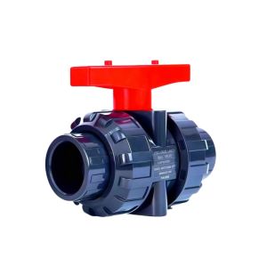 1-1/2’’ 2’’ UPVC Double Union Ball Valve | For PVC Swimming Pool | Thickened Plastic Valve