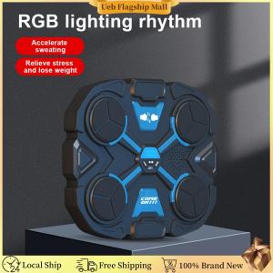 [Ueb Flagship Mall]Music Boxing Machine Boxing Wall Target Type C USB Charging Wall-Mounted Exercise Equipment Boxing Trainer for Home Gym