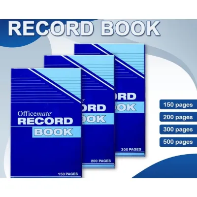 Hard Bound Record Book Big Sizes 150 200 300 500 pages