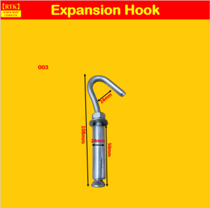 ZKZ Expansion Hook 6mm 8mm 10mm 12mm (Sold Per Piece)