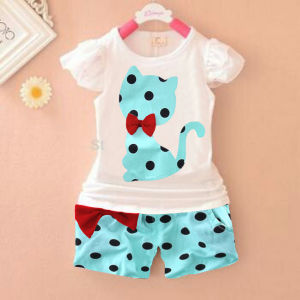 Daigo HK SQUARE Setelan Anak Perempuan 2 3 Tahun Lucu Import Cantik Korea Korean Cewek Impor Modern 1 4 5 Terbaru Atasan 1 5 2 3 4 Tahun  Gratis Ongkir  Cod Baju  TOKO MVKIDS FUUKA