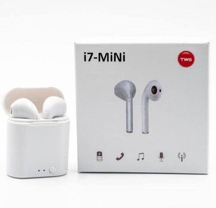 headset bluetooth i7 mini TWS earphone earbuds wireless Lazada