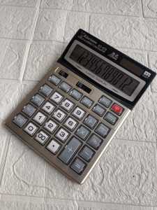 kalkulator - calculator dagang 12 digit - tombol mika KC 678
