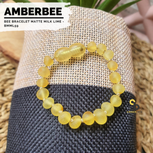 PROMO Termurah Kalung Amber Anak Tumbuh Gigi Premium Glossy Multicolor Nuget NGMN02 By Amber Bee