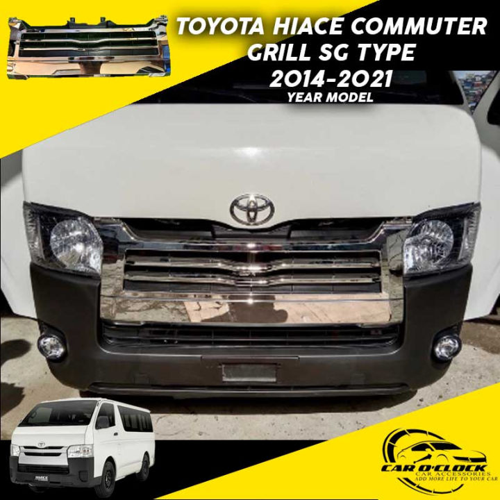 Toyota Hiace Commuter Grill SG Type (2014-2021) | Lazada PH