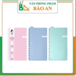 Sổ lò xo bìa nhựa B5 Studio C 200 trang 3865 - Văn phòng phẩm Bảo An