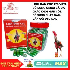 LINH ĐAN CÓC Gà chắc khỏe gân cốt gân gối dẻo dai cho gà đá gà đòn gà tre Cự Mạnh Ham Chiến Đấu.LỌ 120 VIÊN