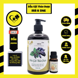 Dầu Gội Thảo Dược MR K ONE 500ml - Thêm Dầu JOJOBA Giữ ẩm cho Mái Tóc