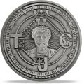 Cardinal Virtues Coin Stoic Challenge Coin Four Virtues Stoicism Medallion Daily Stoic Reminder Coin. 