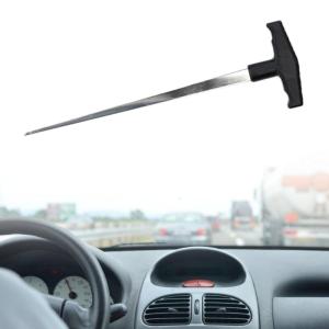 Car Glass Remover Dismantling Tools Auto Windshield Remover T-shaped Steel Wire Device Broach Group For Car Glass