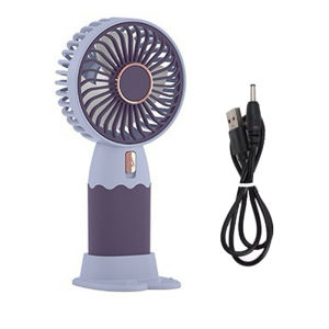 Portable Handheld Handy USB Fan Mini Rechargeable Stand Fan