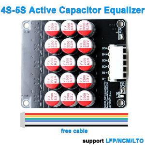 4S 5S 5.5A Active Balancer Battery Cells Equalizer Lifepo4 Li-ion LTO Battery Energy Capacitor Lithium Pack BMS Accessories