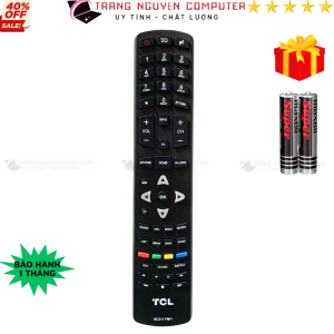 Remote điều khiển tivi TCL Mã 12 RC311 FM11 điều khiển TV TCL các dòng LED - LCD - Tặng kèm pin - Trang Nguyễn Computer