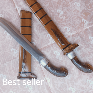 GOLOK KAWA KEMULIAAN DURALIUM PER ASLI TAHAN GUAZON Dapat dibawa ke Panggilan Warna Gading