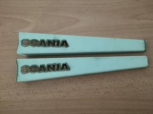 SCANIA/VOLVO Wiper Arm STAINLESS STEEL Covers in SetPendakap Pengelap Lori Krom (2PCS)