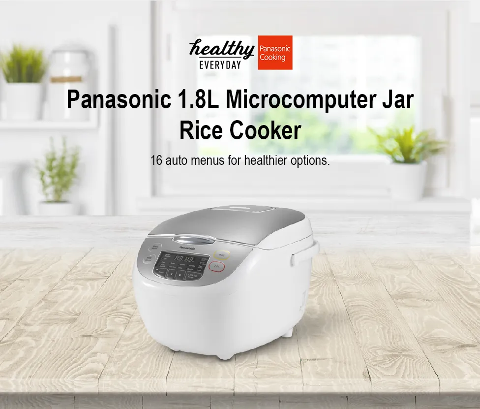 Panasonic SR-CX188 Rice Cooker 1.8L description image