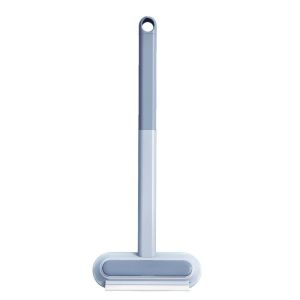 DUOJI แบบพกพาได้ แปรงกำจัดขนสัตว์เลี้ยง ใช้ซ้ำได้ ล้างทำความสะอาดได้ เครื่องกำจัดขนสัตว์ ทำความสะอาดเส้นผม พลาสติกทำจากพลาสติก ลูกกลิ้งผ้าสำลี บ้านในบ้าน