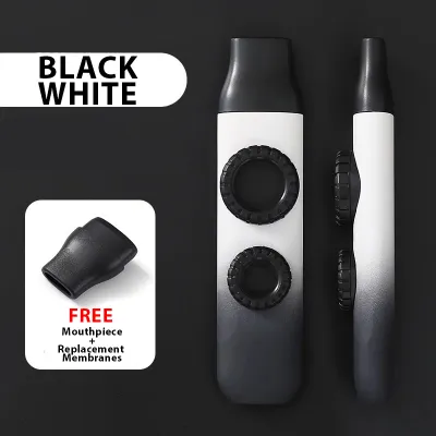 Amazthing Kazoo Harmonica Mouth Flute with Double-Sound Hole Gradiant Color Gift Instrument