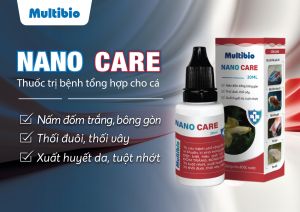 Multibo Nano Care | Chế Phẩm Phòng và Xử Lý Hiệu Quả Nấm Thối Đuôi Tuột Nhớt Ở Cá Cảnh Thuỷ Sinh