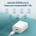 [ใช้คูปอง ลดเหลือ 269 บ.] CukTech HA716C / HA716T 20W GaN หัวชาร์จสำหรับ iPhone รองรับเทคโนโลยี PD ระบบความปลอดภัยถึง 7 ชั้น -2Y. 