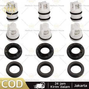 12Pcs Oil Seal Water Seal Inlet Valve Outlet Valve Klep Kecil Besar Jet Cleaner High Pressure