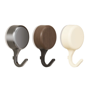 Strong Adhesive Hooks No Nail Need Waterproof Bathroom Accessories Wall Mount Organizers Simple Installation for Home