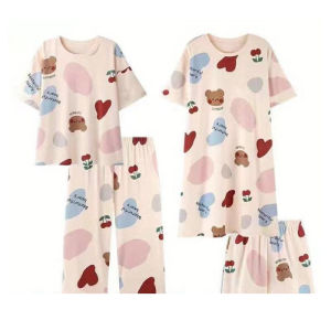 guibai Pajamas for women cute and sweet nightgown pajamas home clothes set