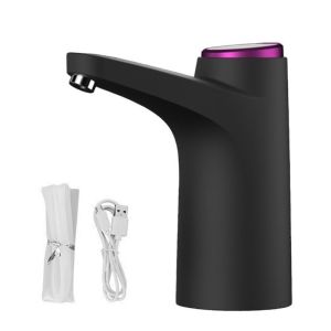 Electric Water Bottle Dispenser Pump with Rotatable NozzleUniversal Automatic Drinking Water Pump for Home Office