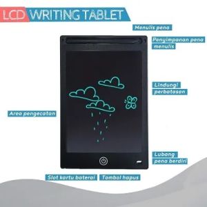LCD Edukasi menulis Tablet 8.5 Inch | menggambar Pad | Papan Tulis Anak Dan Dewasa Digital Pad writing tablet Anak