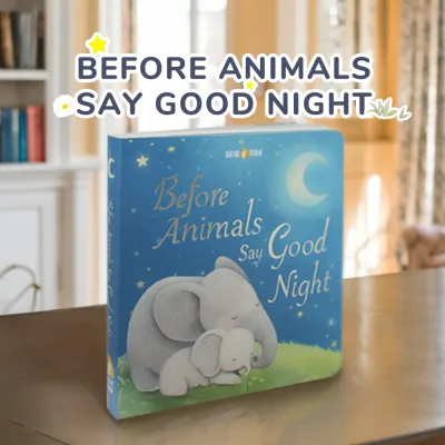 BEAR TALE Before Animals Say Good Night Bedtime Storybooks for Kids Early Childhood Education Books