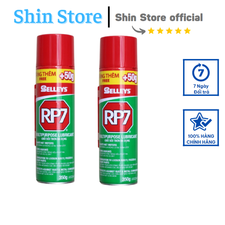 Chai xịt Chống rỉ sét & Bôi trơn RP7 Selleys 350g ( Mẫu mới ...