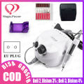 Electric Polisher File Pedicure Nail Glazing Machine Nail Art Tools Accessories Manicure Drills 25000rpm Acrylic Pedicure. 