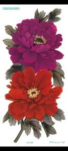 Zaril Tato Temporer Tattoo Tatto Temporary Tahan Air Sementara Anti Air Seri QC-688