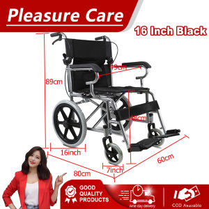Wheelchair For Adult Folded Lightweight Multifunction 24 Inch Bigger Wheel Chair Solid Anti-Skid Tires With Brake